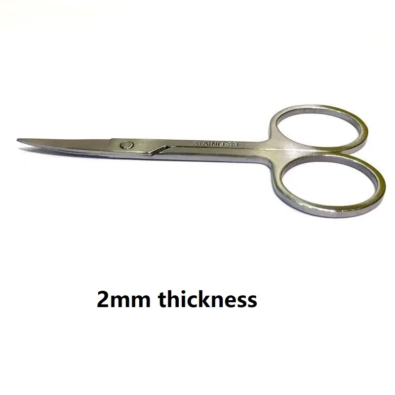 LIZY Stainless Steel Nail Tools Eyebrow Eyelash Nose Hair Scissors Manicure Facial Trimming Tweezer Makeup Beauty Tools 3