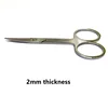 LIZY Stainless Steel Nail Tools Eyebrow Eyelash Nose Hair Scissors Manicure Facial Trimming Tweezer Makeup Beauty Tools 3