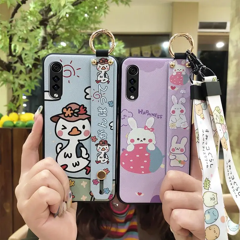 Simpatica Custodia Originale Per Telefono Per Lg Velvet 4G/5G Per Donna Anti-Polvere Per Uomo Anime Soft Case Soft
