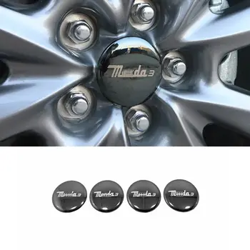 

4PCS WHEEL RIM HUB CAP MOULDING COVERS FOR MAZDA 3 MAZDA3 2019 2020 ACCESSORIES CAR-STYLING