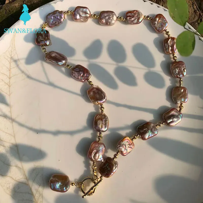 

Natural Freshwater Pearl Pendant Necklace Jewelry for Women New Gift 14K Gold high-quality best gifts aaaaa New 2021