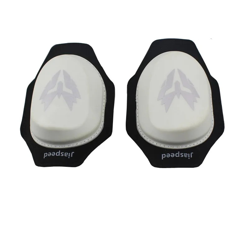 Универсальное белое Защитное снаряжение для мотогонок наколенники слайдеры