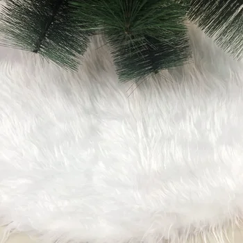 

78 Cm Christmas Tree Skirt Base Floor Mat Cover Plush Non-woven Cloth Decoration