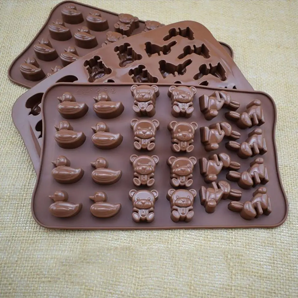Экономичная форма для льда, кухонная, 24*14 см, для виски, для питья, для бисквитов, Экологичная форма для шоколада, барный инструмент, фруктовые коктейли, 24 Отверстия
