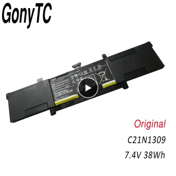 

GONYTC C21N1309 Laptop Battery For ASUS VivoBook S301LA S301LP Q301L C21PQ2H 0B200-00580100M Tablet 7.4V 38Wh