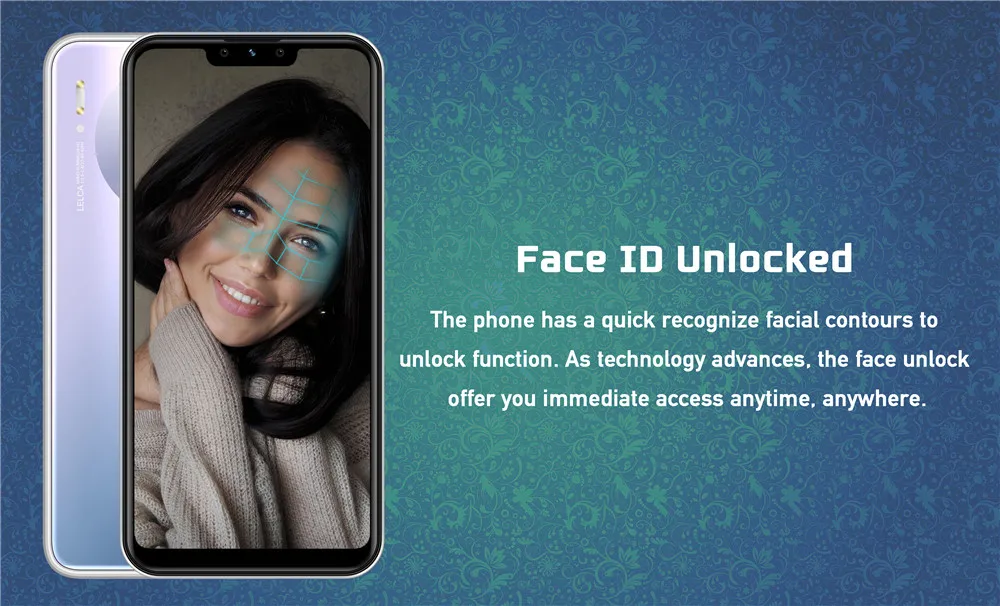 6 26 &quotбольшой экран Note10 Pro мобильный телефон Лицо ID четырехъядерный смартфон 4