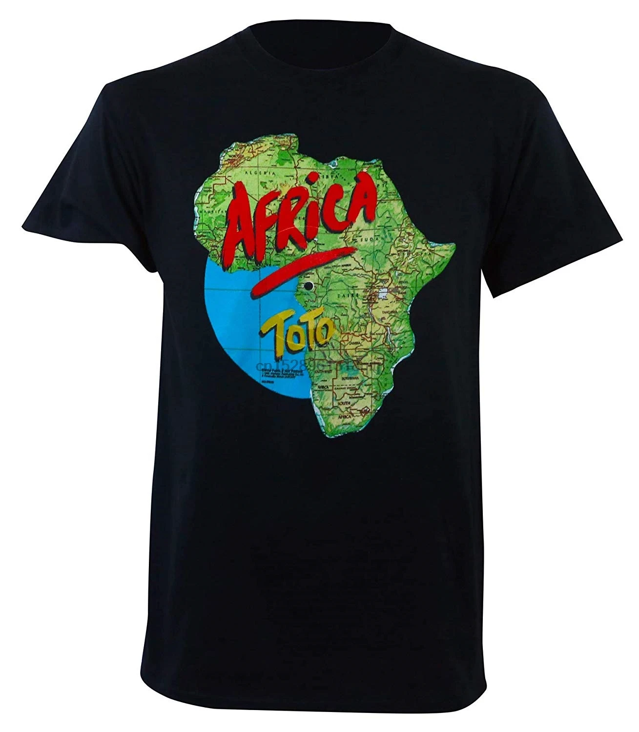

Мужская футболка Toto Africa Tour, Черная