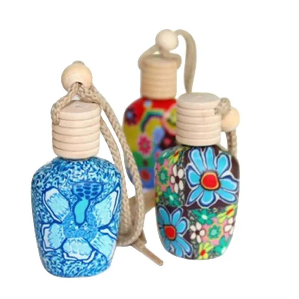 

12ML Hanging Aromatherapy Bottles Boxes Hang Home Air Refreshing Essential Oil Boxes Car Air Refreshing Boxes Free Shipping