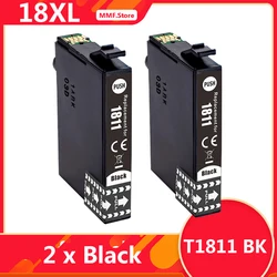 Compatible Pour Epson T1811 T1814 18XL Cartouche XP206 XP210 XP212 XP305 XP312 XP315 XP412 XP415 XP205 XP215 XP422 XP302 Imprimante 