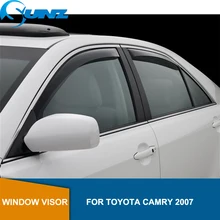 Дефлектор бокового окна для TOYOTA CAMRY 2007, оконный козырек, вентиляционные шторы, защита от солнца, дождя, защита от солнца, SUNZ