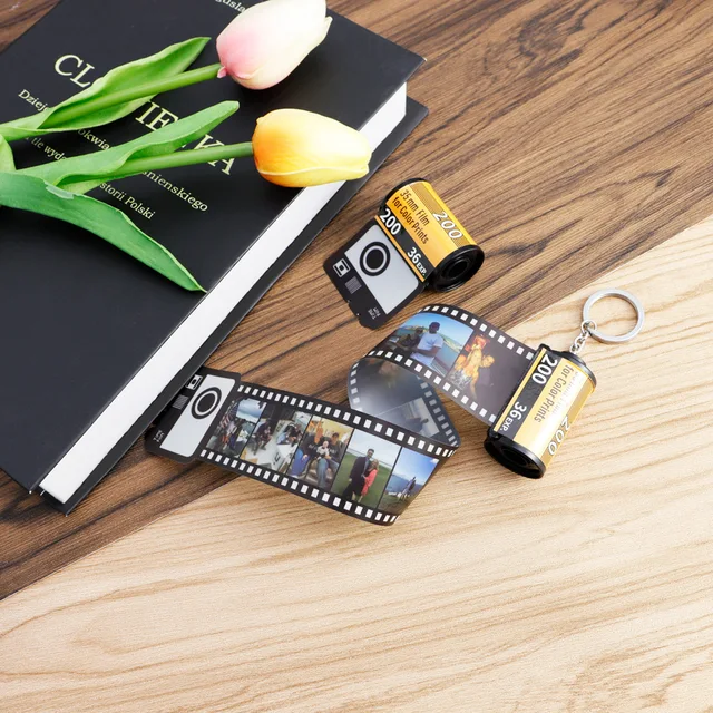 Custom Photo Film Roll Keychain  Customized Keychains Photo - Customized  Photo Gifts - Aliexpress