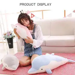 Забавная мягкая плюшевая игрушечная Акула большого размера, подушка, Успокаивающая подушка, подарок для детей 814