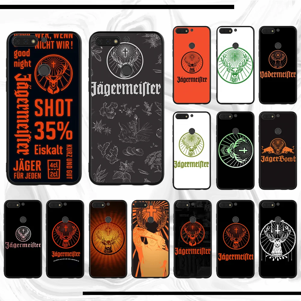 Чехол для телефона honor 10 Loge Jagermeister DIY с украшениями Y6 2018 8x9 lite view | Мобильные