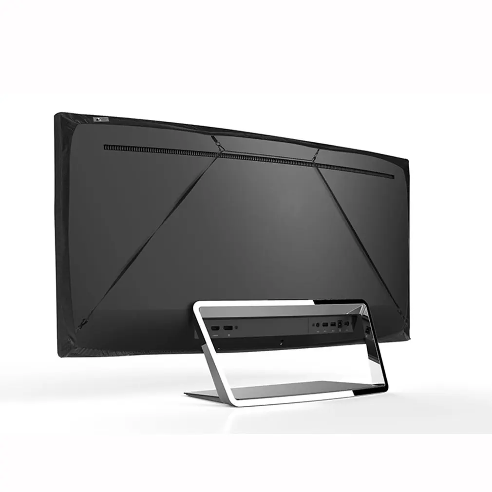 Всепогодный Пылезащитный протектор для телевизора совместим с настенными креплениями и подставками пылезащитный чехол для телевизора эластичная манжета+ эластичная лента