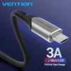 Vention Micro USB Cable 3A Fast Charging Wire for Android Mobile Phone Data Sync Charger Cable 3M 1M For Samsung HTC Xiaomi Sony ► Photo 1/6