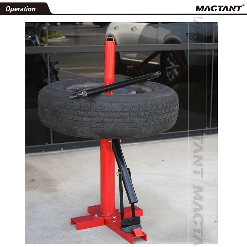 Portable Tire Changer Simple Manual Automobile Wheel Changing Machine Emergency Tools For Car