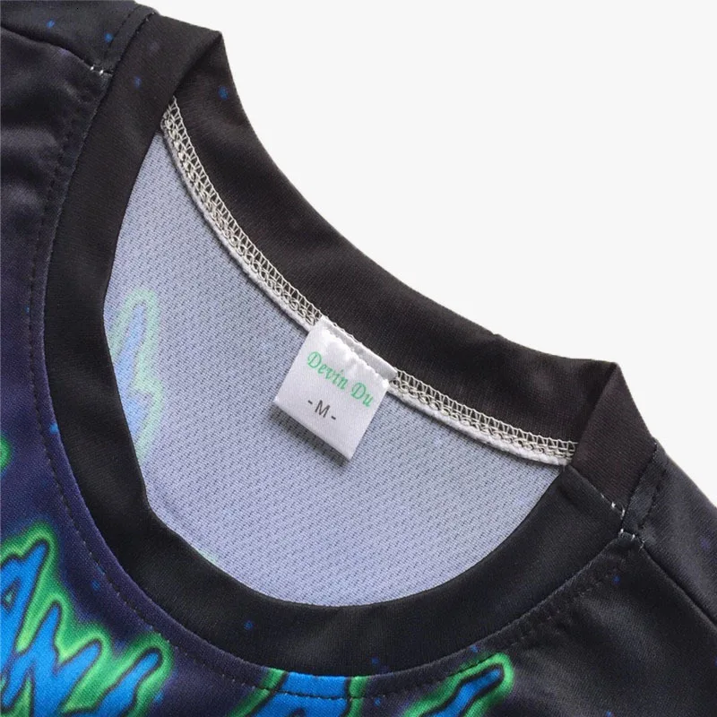 Новая Галактика Космос 3D футболка один человек часы метеоритный дождь Топы чай