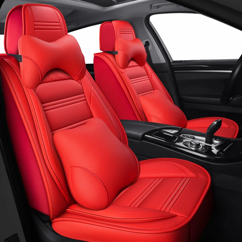 Новые кожаные автомобильные чехлы на сиденья машины для Mitsubishi Все модели pajero dazzle
