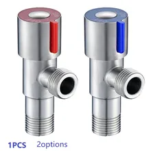 

Angle Stop Water Valve 304 Stainless Steel Tapware For Bathroom Kitchen Faucets Toilet Fittings Sink Lavatory Closestool
