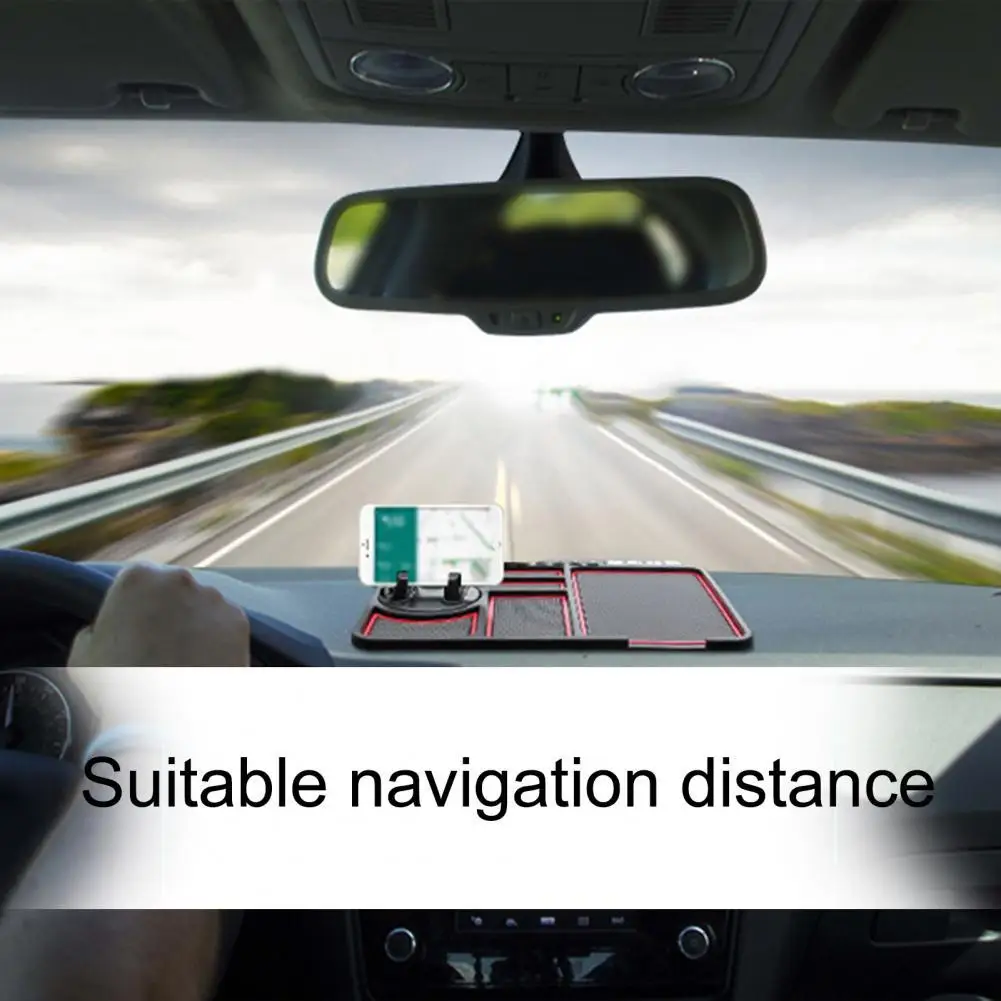Car Dashboard Phone Holder Anti-Slip Mat Mount Anti-skid Temporary Parking Card | Автомобили и мотоциклы