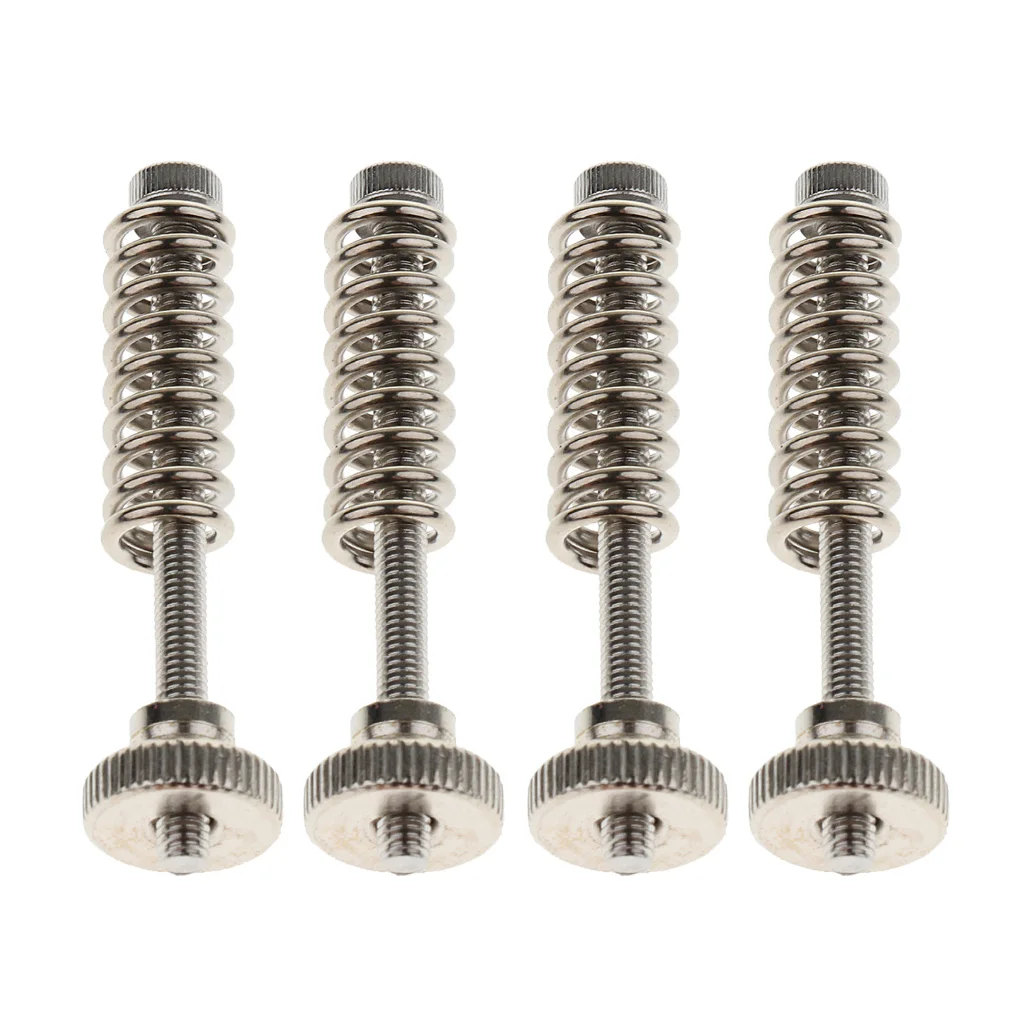 

4 Pcs Leveling Component Suite M3 Screw Leveling Spring Leveling Knob Kit for 3D Printer Hex Bolts Nut Screw Set Assortment Kit
