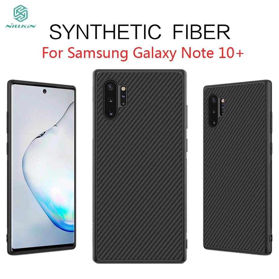 Чехол NILLKIN для Samsung Galaxy Note 10 + 5G Жесткий из синтетического волокна телефона |