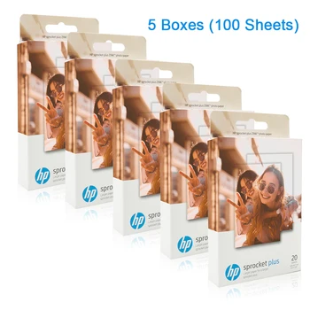 

Topcolor HP ZINK Photo Paper for HP Sprocket Plus Photo Printing 100 Sheets 5.8x8.7cm Sticky-backed Photo Paper Pocket Photos