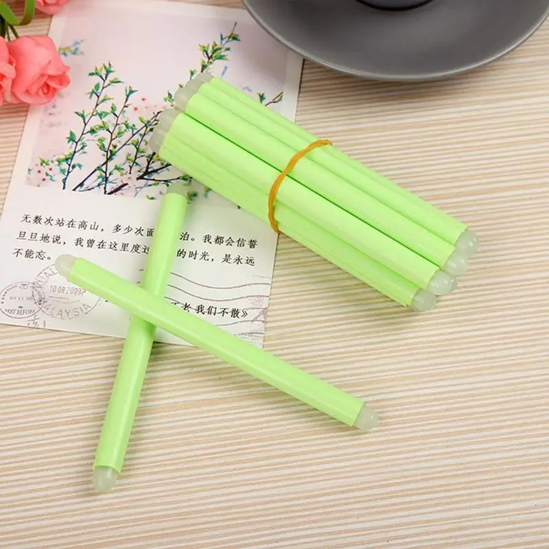 

1piece Erasable Stick Rubber Stick Pink Fluorescent Blue Stationery Gifts Light Student Office Children's Green Supplies M7X5
