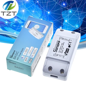 

Itead Sonoff Smart Wifi Switch DIY Smart Wireless Remote Switch Domotica Wifi Light Switch Smart Home Controller Work with Alexa