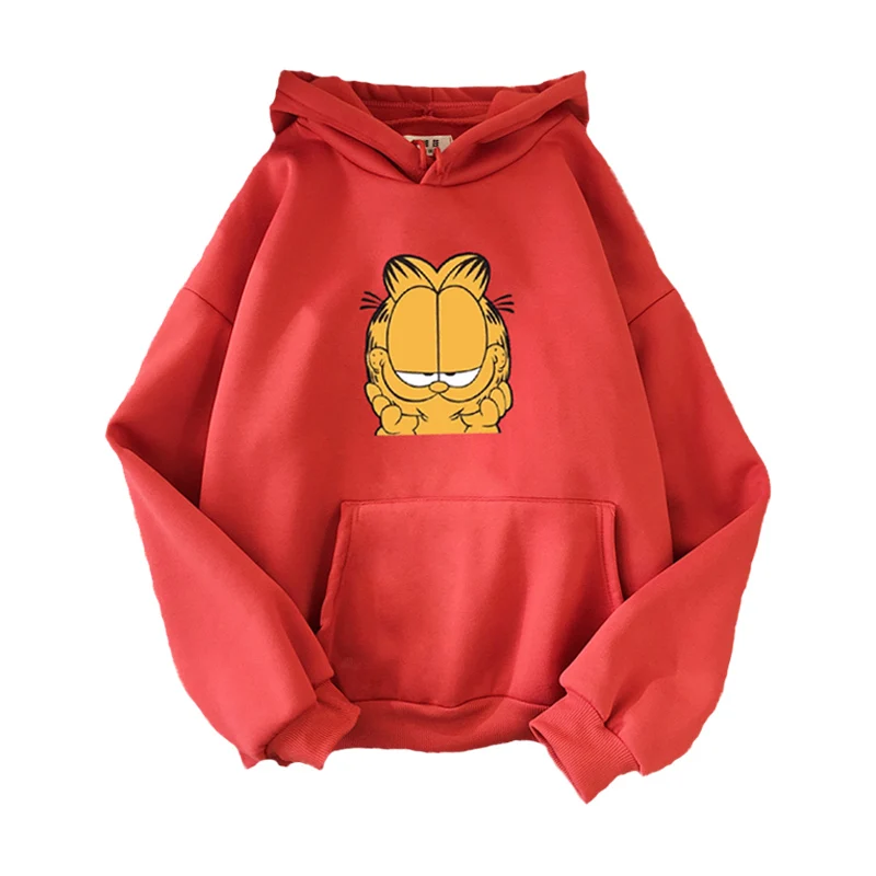 Shellsuning/зимняя женская толстовка с капюшоном и мультяшным принтом, Harajuku, белые, розовые пуловеры с длинными рукавами, женская одежда