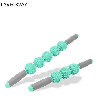 

Acupuncture ball massage hedgehog ball relaxing muscle massage exercise roller Yoga stick hedgehog massage stick relaxing fascia