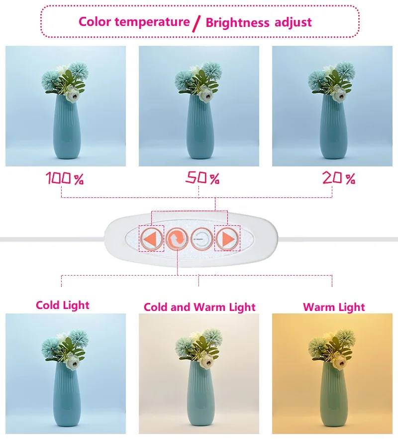 40CM LED Softbox Portable Photography Photo Studio Mini Lightbox Background Kit &6 Color Backdrops USB Light Box for DSLR Phone