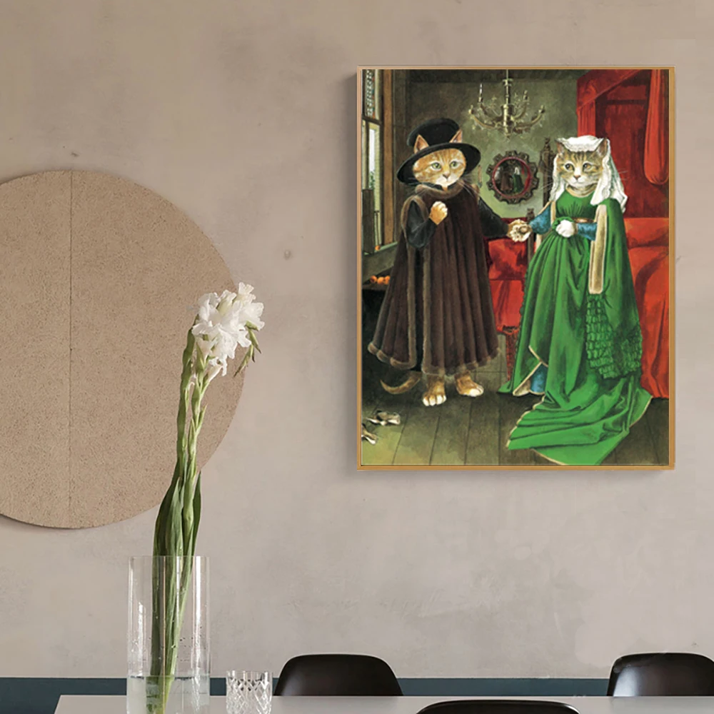 Canvas-Prints-Painting-Poster-Abstract-Fat-Cat-Home-Decor-Nordic-Style-Wall-Art-Creative-Modular-Pictures (2)