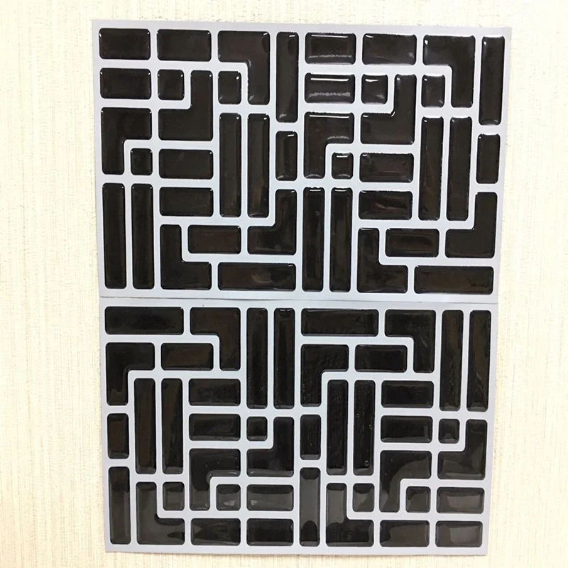 

Amazon Partner - Wallpaper Wall Tile Self-adhesive Waterproof Vinyl Wallpaper 20x10cm DIYMosaic Tile Kitchen, Bathroom Wallpaper
