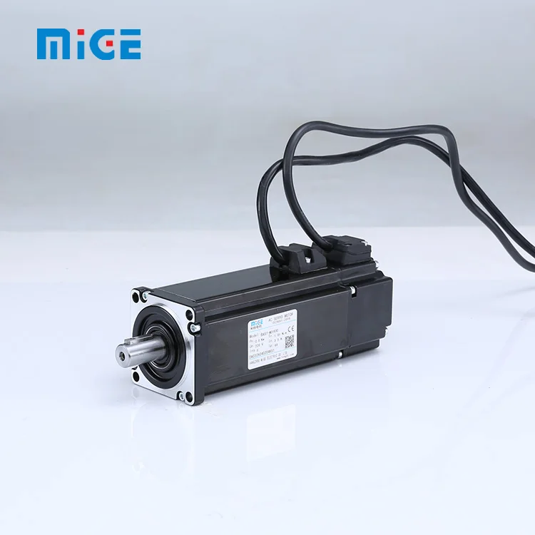 

60mm Flange size square shape servo motor for milling machine