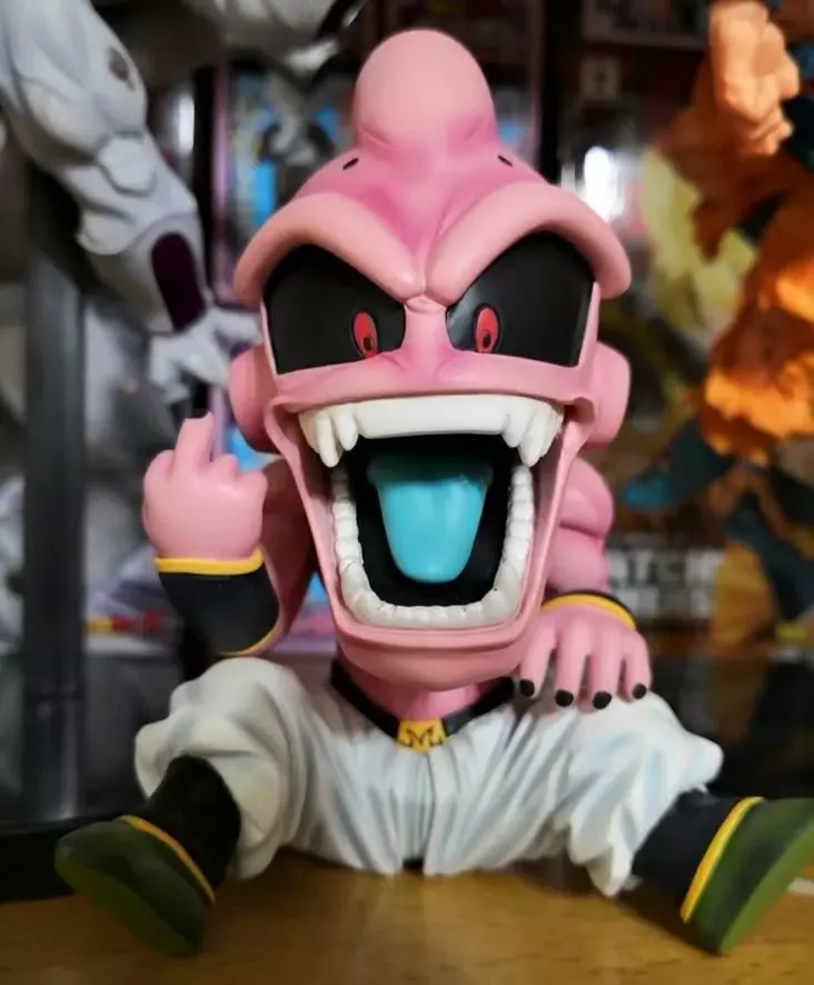 

Cheng yuan Trend Car Decoration Dragon Ball Super Saiyan Human GK Buu Guilty-Pleasure Finger Boxed