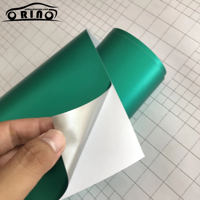 Tiffany Blue Metallic Vinyl Film Wrap-5