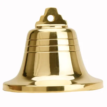 

LAOJUNLU Copper Bells Pure Copper Bell Pendant Hanging Ornament Big Small Copper Wind Chime, 1.5 inches