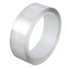 Многофункциональная двухсторонняя лента бесшовная водостираемая клейкая лента Съемная гелевая ручка прозрачная лента