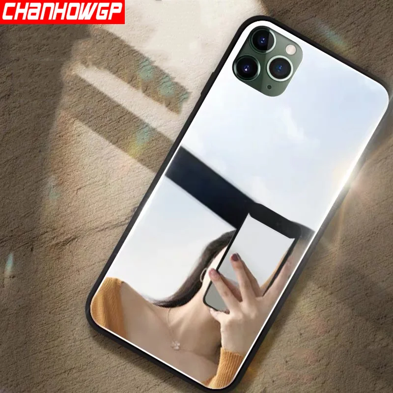 Full Mirror Makeup Phone Case For Iphone 11 Pro Xs Max Xr X Cases