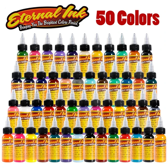 Eternal Ink 50 Color Set - 1oz -272482044142