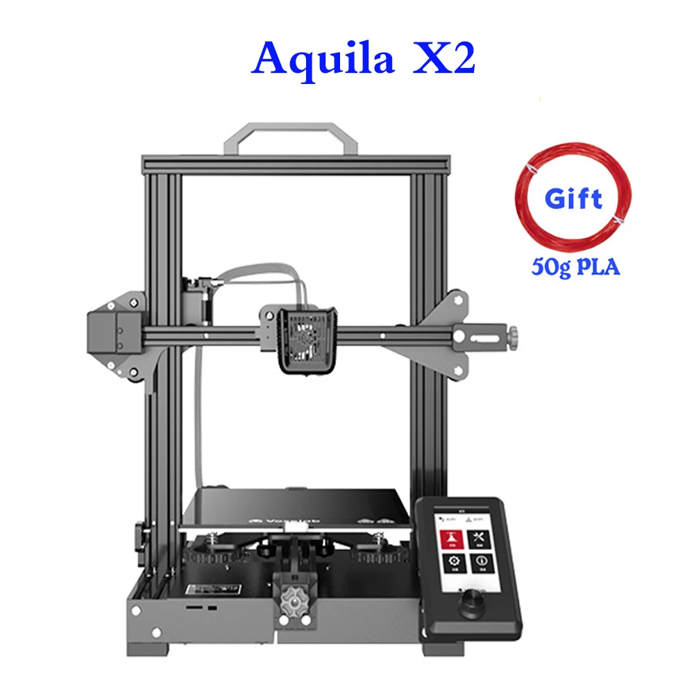 Voxelab Aquila X2 3d Printer Kit High Precision Impresora 3d Filament Detect Out Remind Ultrabase Heating Bed Ender 3 V2 Upgrade best 3d printer 3D Printers