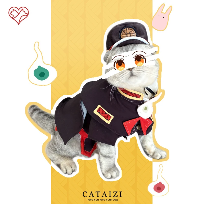 アニメトイレバウンド花子くん猫コスプレ衣装小道具ペット帽子漫画かわいい犬