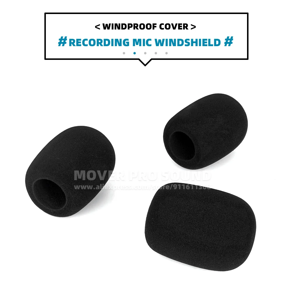 Windscreen Sponge Mic Screen For Compatible With MAONO PD400x PD