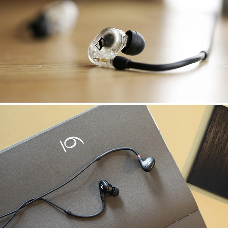 Sennheiser IE40PRO Precise Monitoring Earphones Wired HIFI Headset Sport Earbuds Noise Isolation Headphone Replaceable Cable