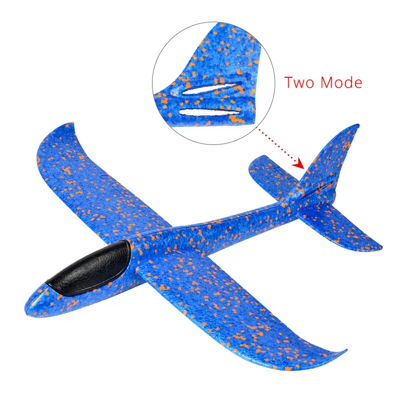 

38/48CM Hand Throw DIY Flying Glider Planes Toys for Children Party Gift Foam Aeroplane Model Toys Flying Gliders Plane Toy Game