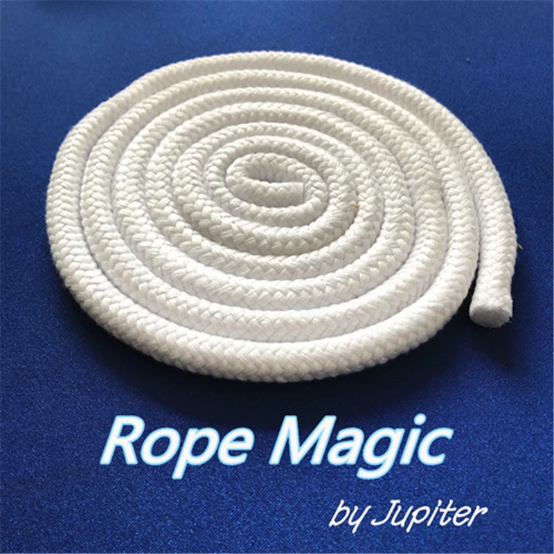 Rope Magic by Jupiter (With DVD) Stage Illusions Classic Rope Magic Props Professional Magician Toys Fun Magic Tricks Gimmick book dove magic tricks metamopho magic anything from book stage magic illusions gimmick props