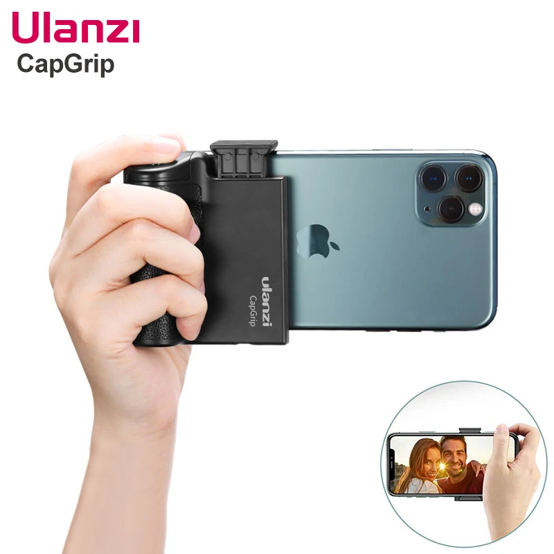 Смартфон Ulanzi CapGrip беспроводной Bluetooth-усилитель для селфи ручка стабилизатор