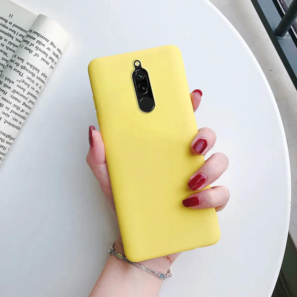 xiaomi leather case card For Xiaomi Redmi 8 Cover Silicone Soft TPU Matte Coque For Funda Xiaomi Redmi 8 Redmi8 Case Protector Bumper Redmi 8 Phone Cases leather case for xiaomi