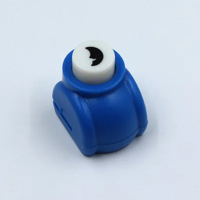 Moon Funny Seal Mini Printing Paper Flower Cutter Art Craft Toy Punch DIY Puncher Paper Cutter Scrapbooking Punches DIY Toy For Child - Цвет: Moon